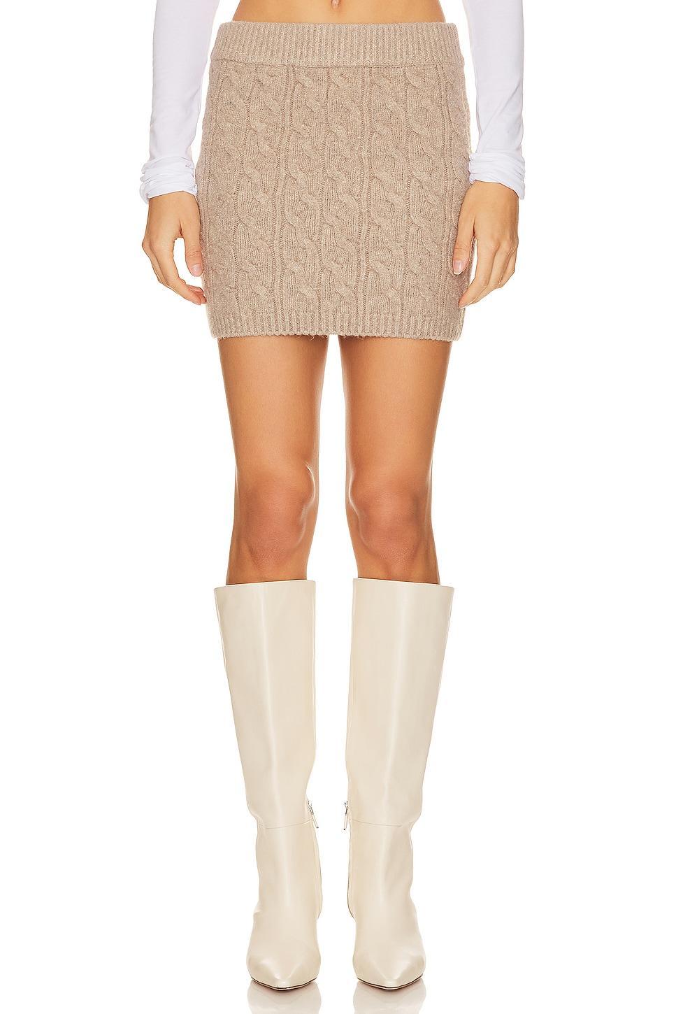 Ari Mini Skirt Stitches & Stripes Product Image