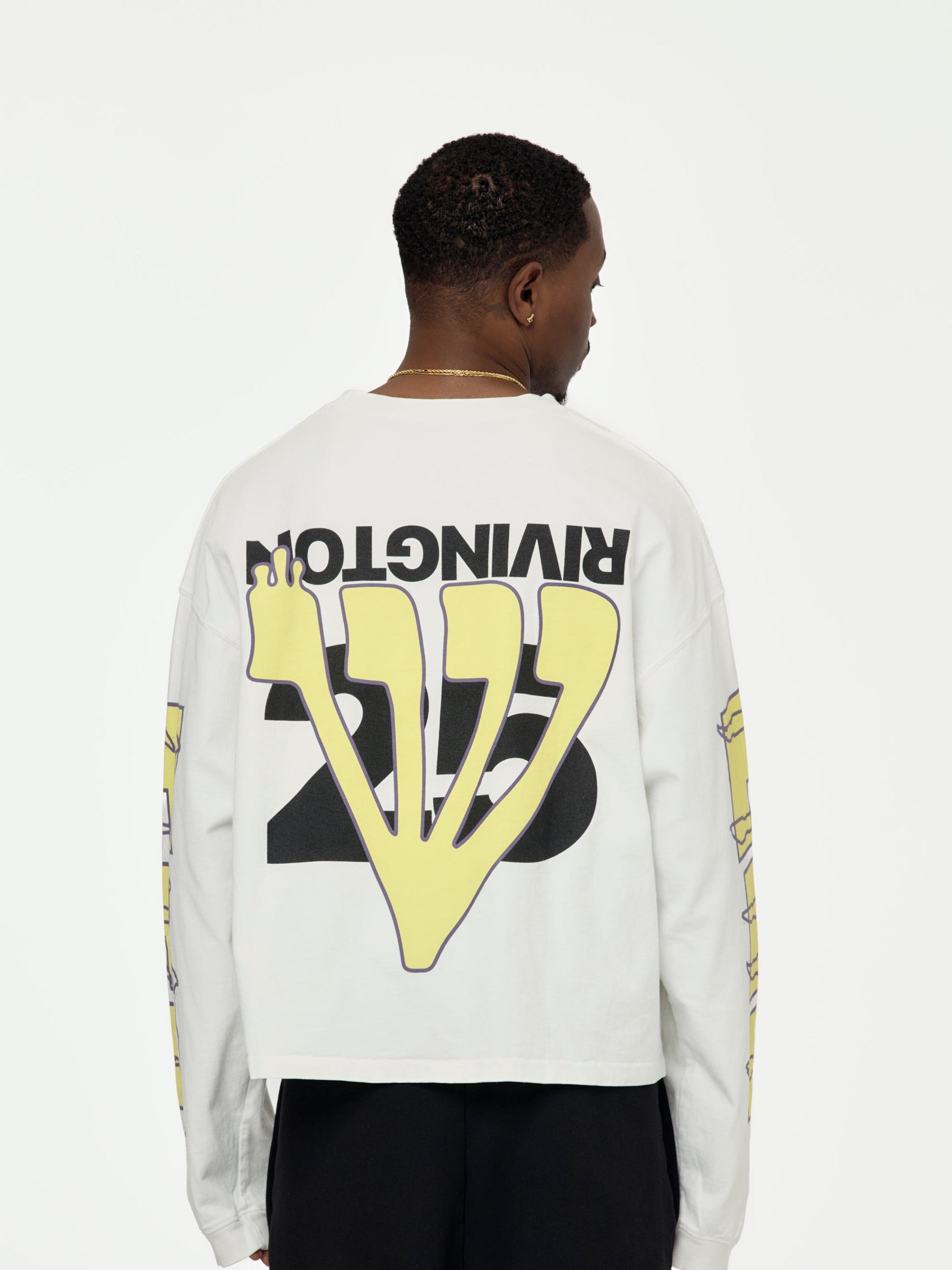 His Own Racing LS Tee (Optic White) Product Image
