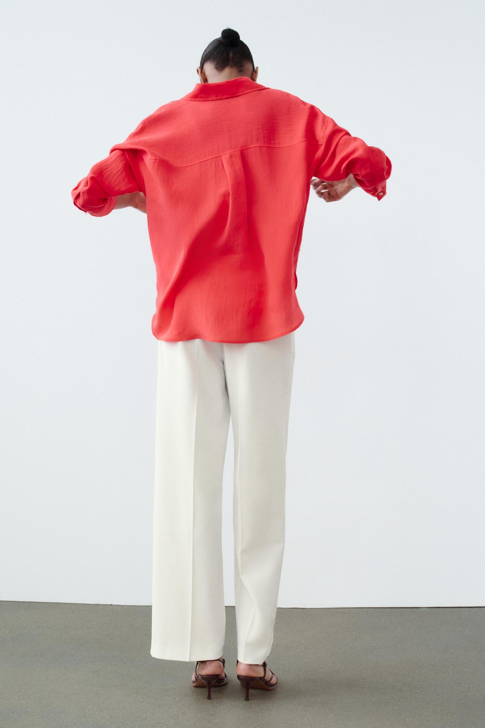 DOUBLE WAIST WIDE LEG PANTS Product Image