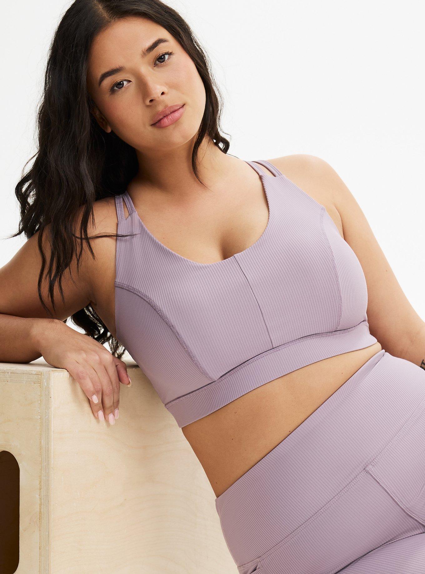 Low Impact Wireless Rib Active Bra Product Image