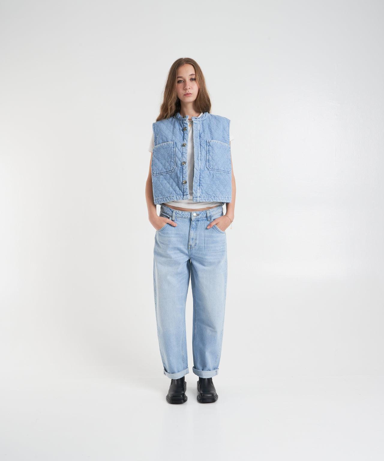 Wide leg jeans 'Turn up bo' Product Image