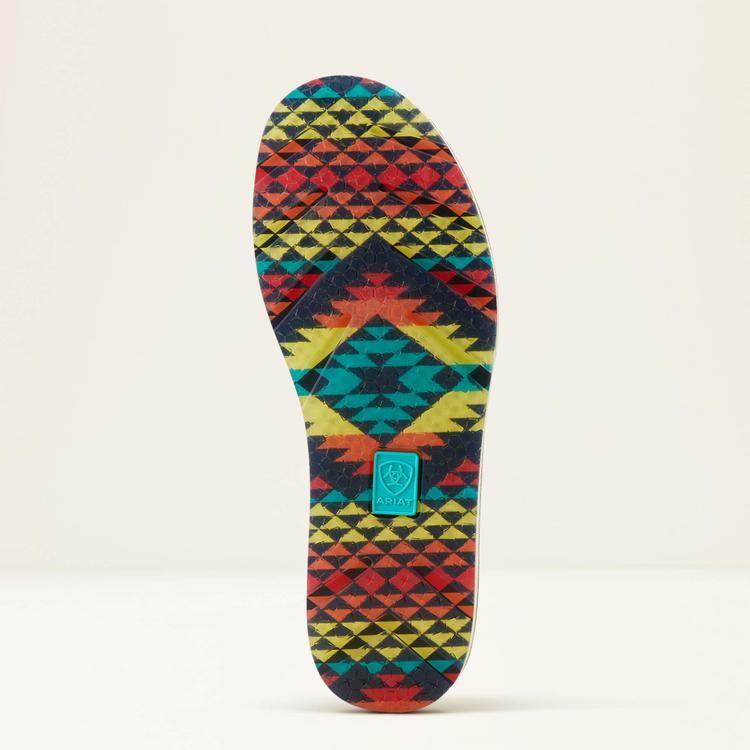 SALE Ariat® Ladies' Teal Suede/Serape Cruiser Shoes Product Image