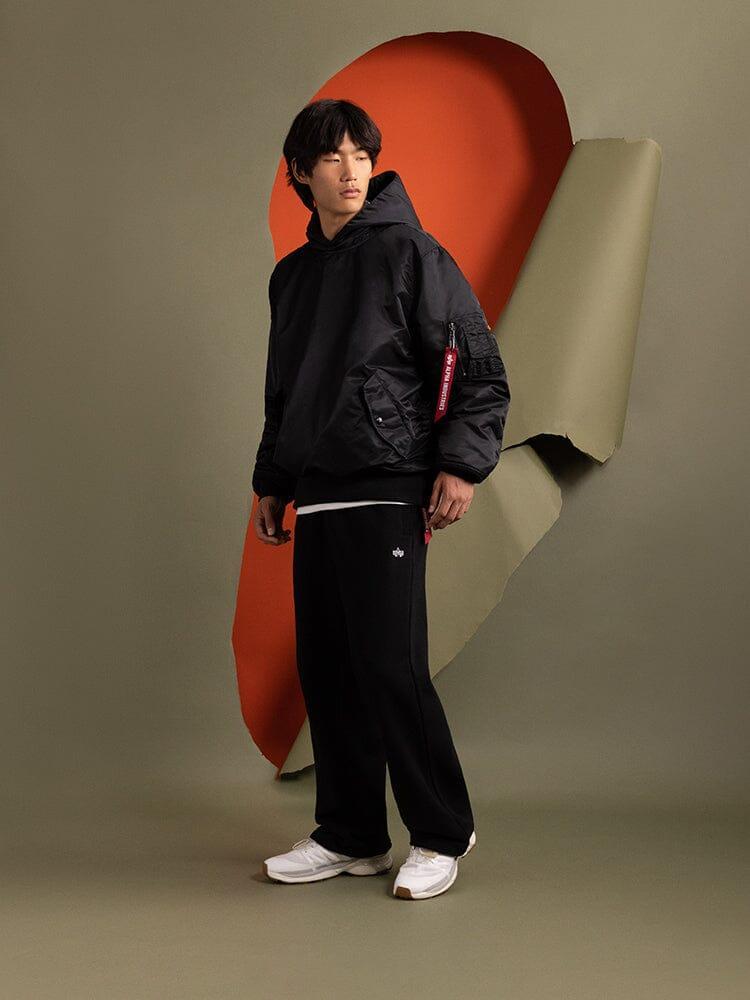 PULL-OVER MA-1 JACKET HOODIE Product Image
