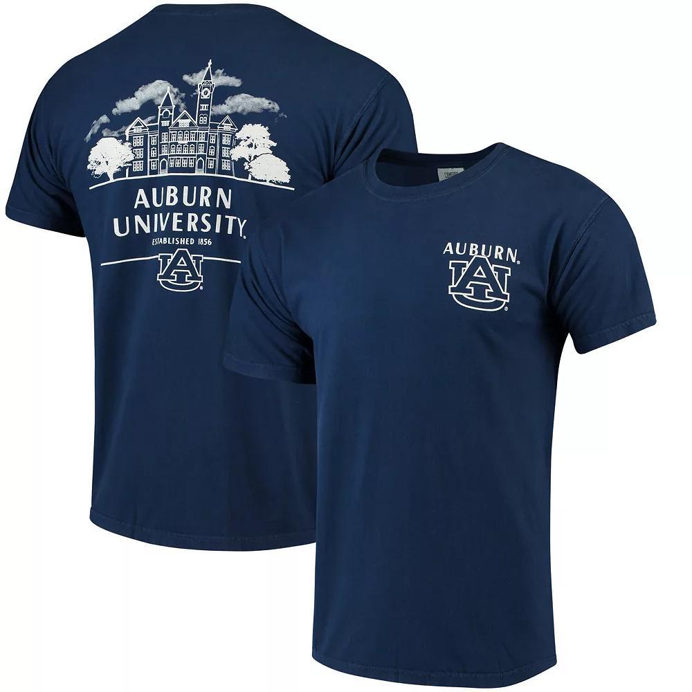 Men's Navy Auburn Tigers Campus Local Comfort Colors T-Shirt, Size: Small, Blue Product Image