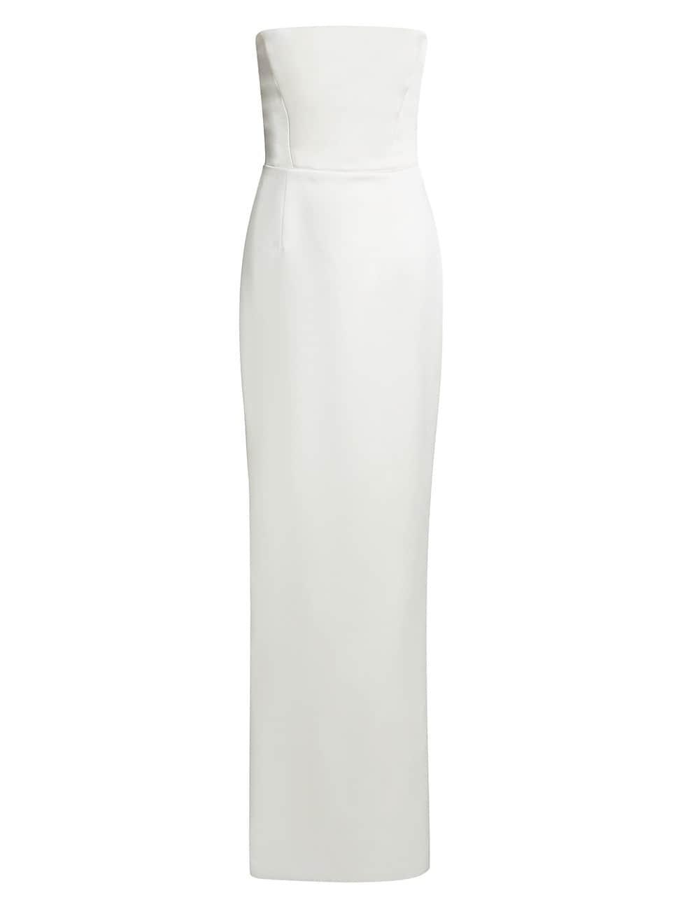 Womens Florentina Corset Satin Gown Product Image