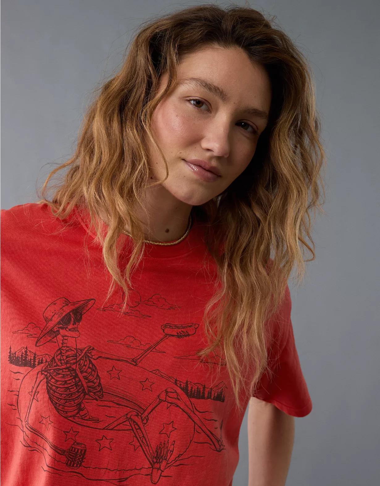 AE Oversized Americana Graphic T-Shirt Product Image