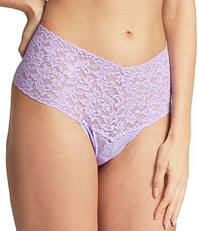 Retro Signature Lace Thong Product Image