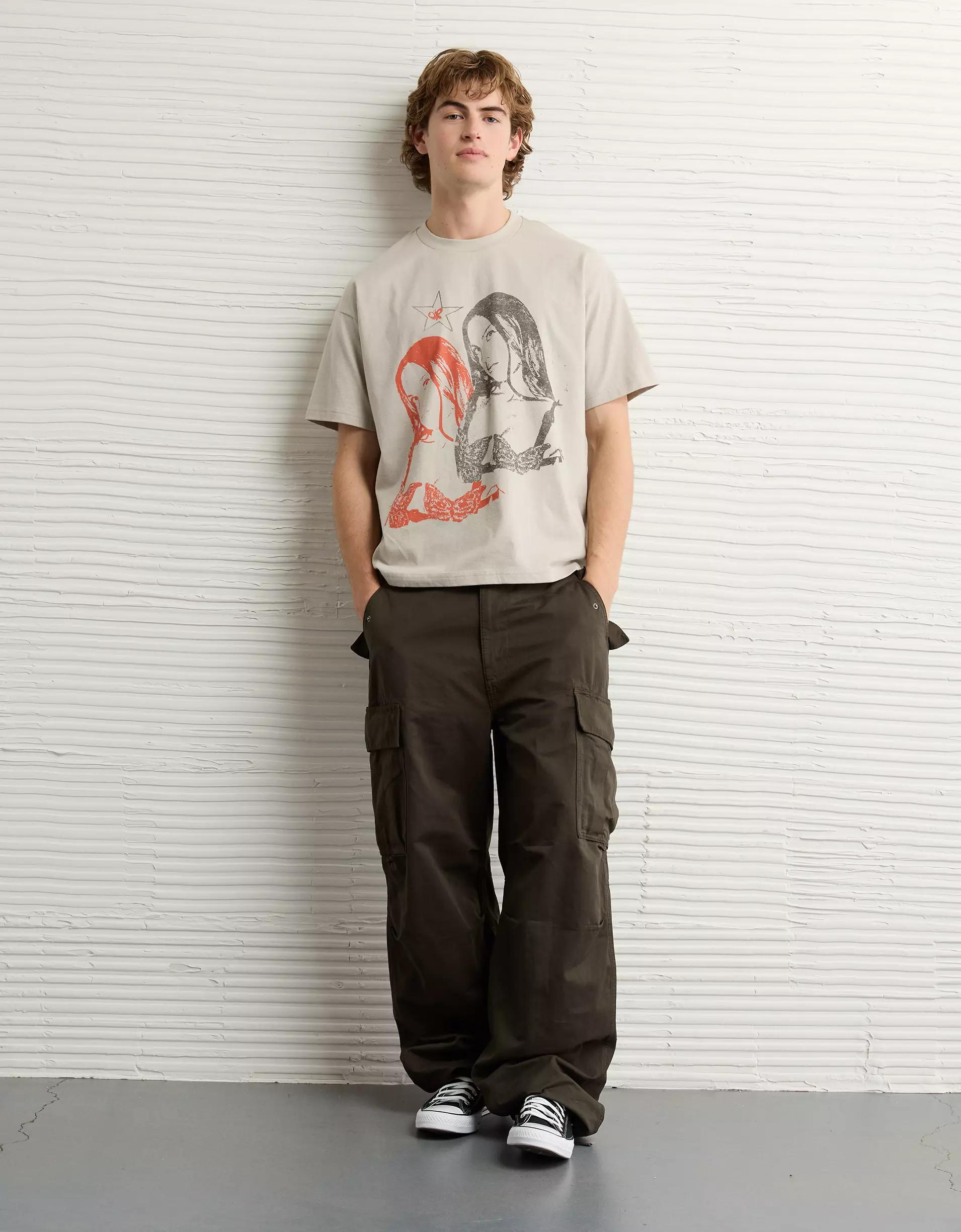 AE Boxy Olivia Rodrigo Graphic T-Shirt Product Image