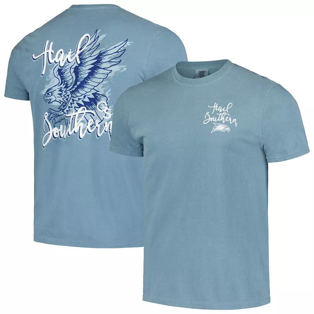 Men's Blue Georgia Southern Eagles Hyperlocal Comfort Colors T-Shirt, Size: XL, Gsu Blue Product Image
