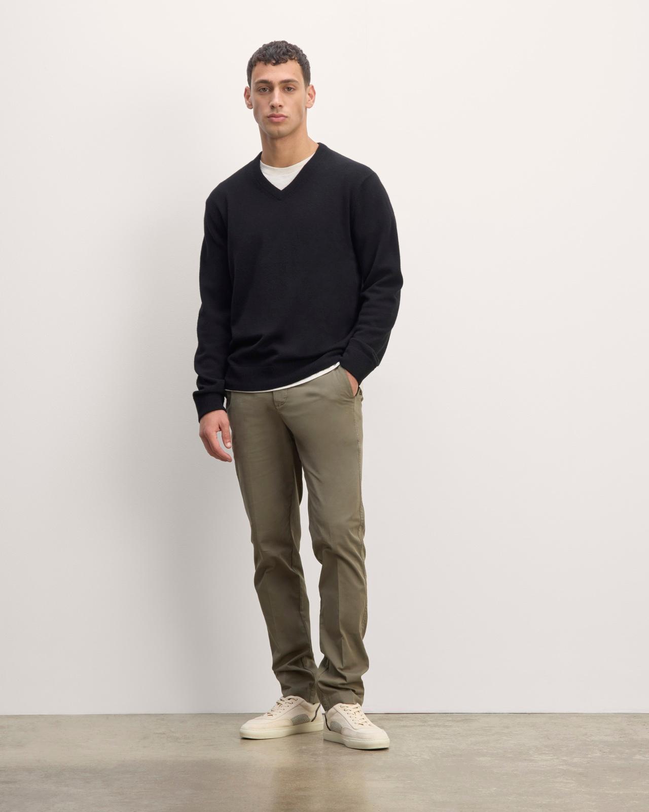 The Cashmere V-Neck Sweater Product Image