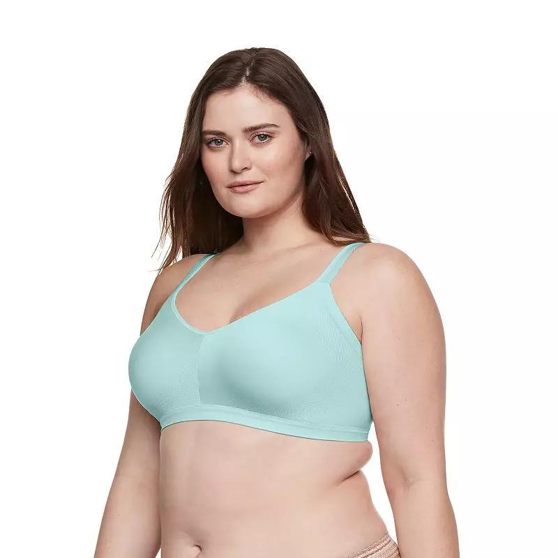 Olga® by Warner's® Easy Does It No Bulge Seamless Wireless Bra GM3911A, Women's, Size: Medium, White Product Image