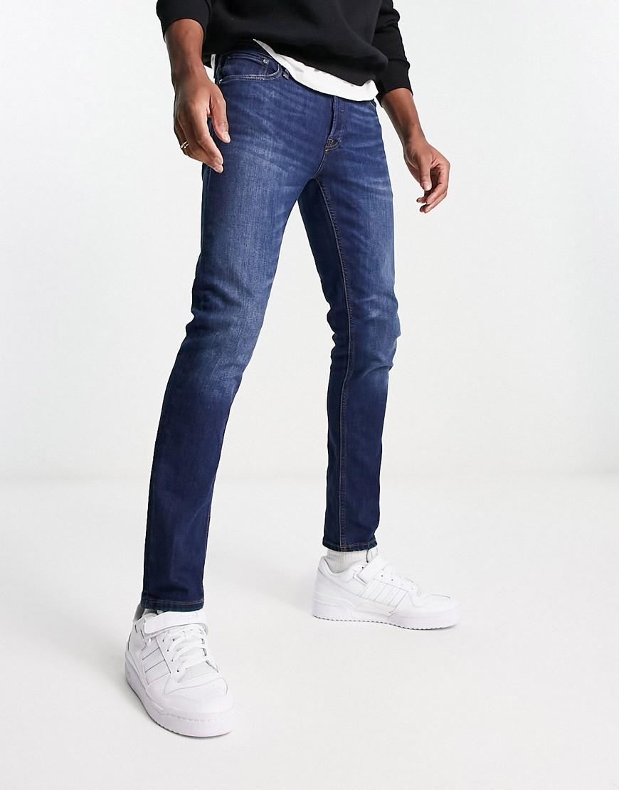 Jack & Jones Intelligence Liam slim fit jean in medium wash   Product Image