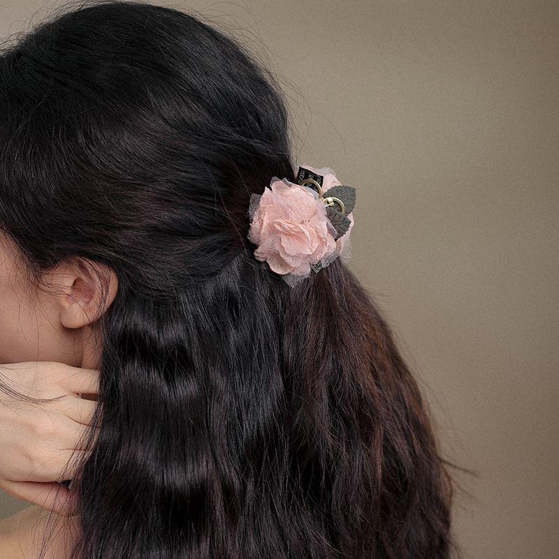 Flower Hair Clip / Hair Tie Product Image