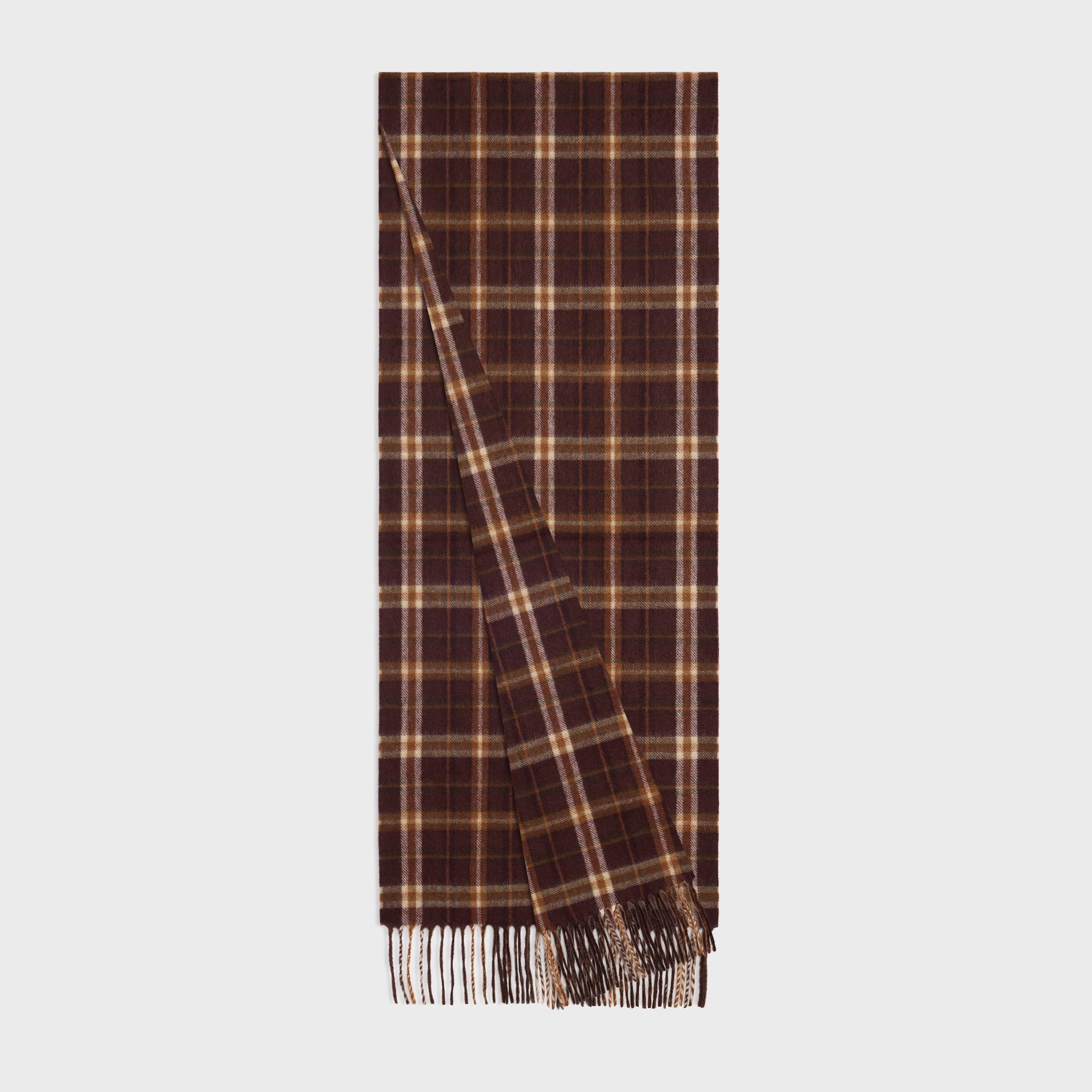 scarf IN TARTAN CASHMERE Product Image