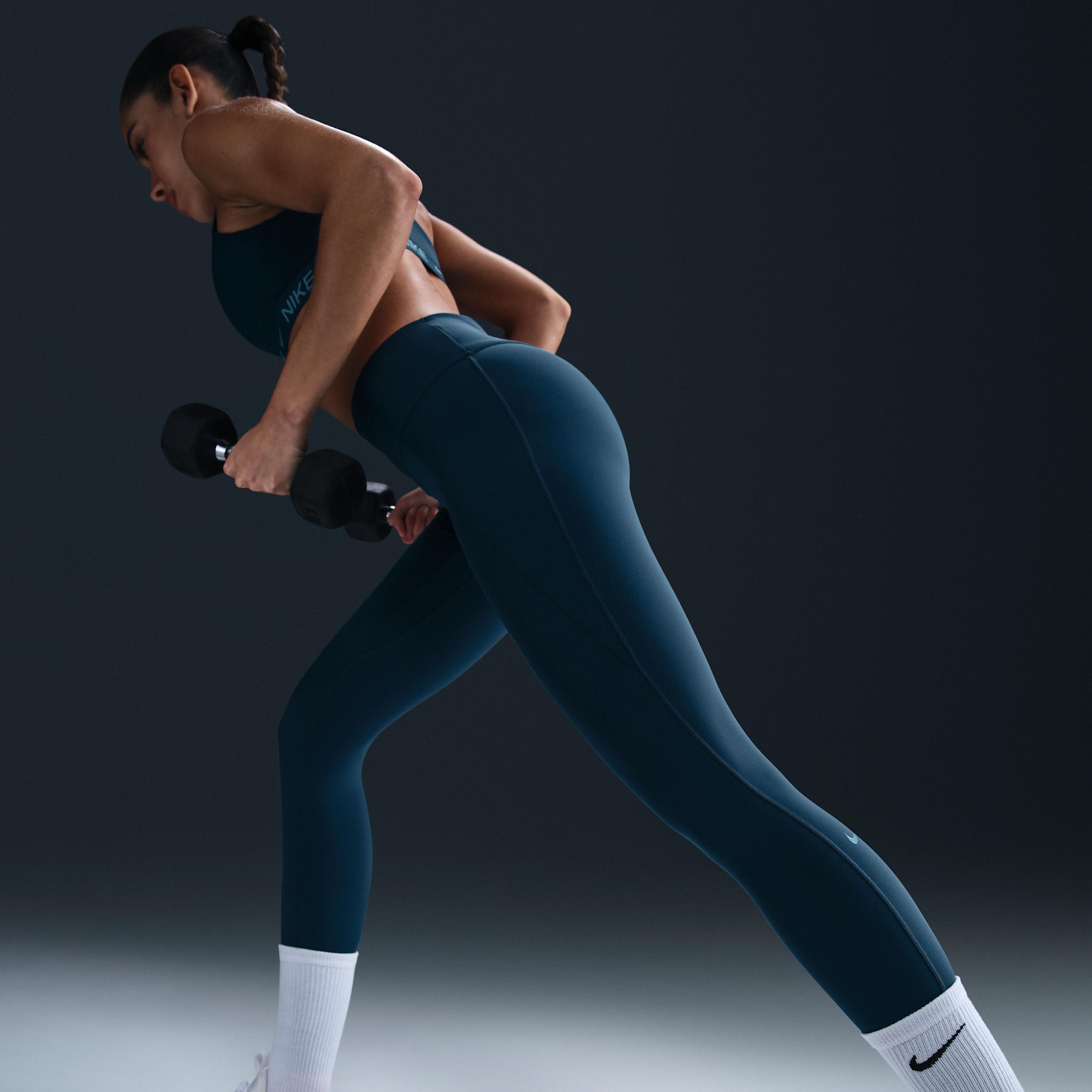 Nike Women's Universa Medium-Support High-Waisted 7/8 Leggings with Pockets Product Image