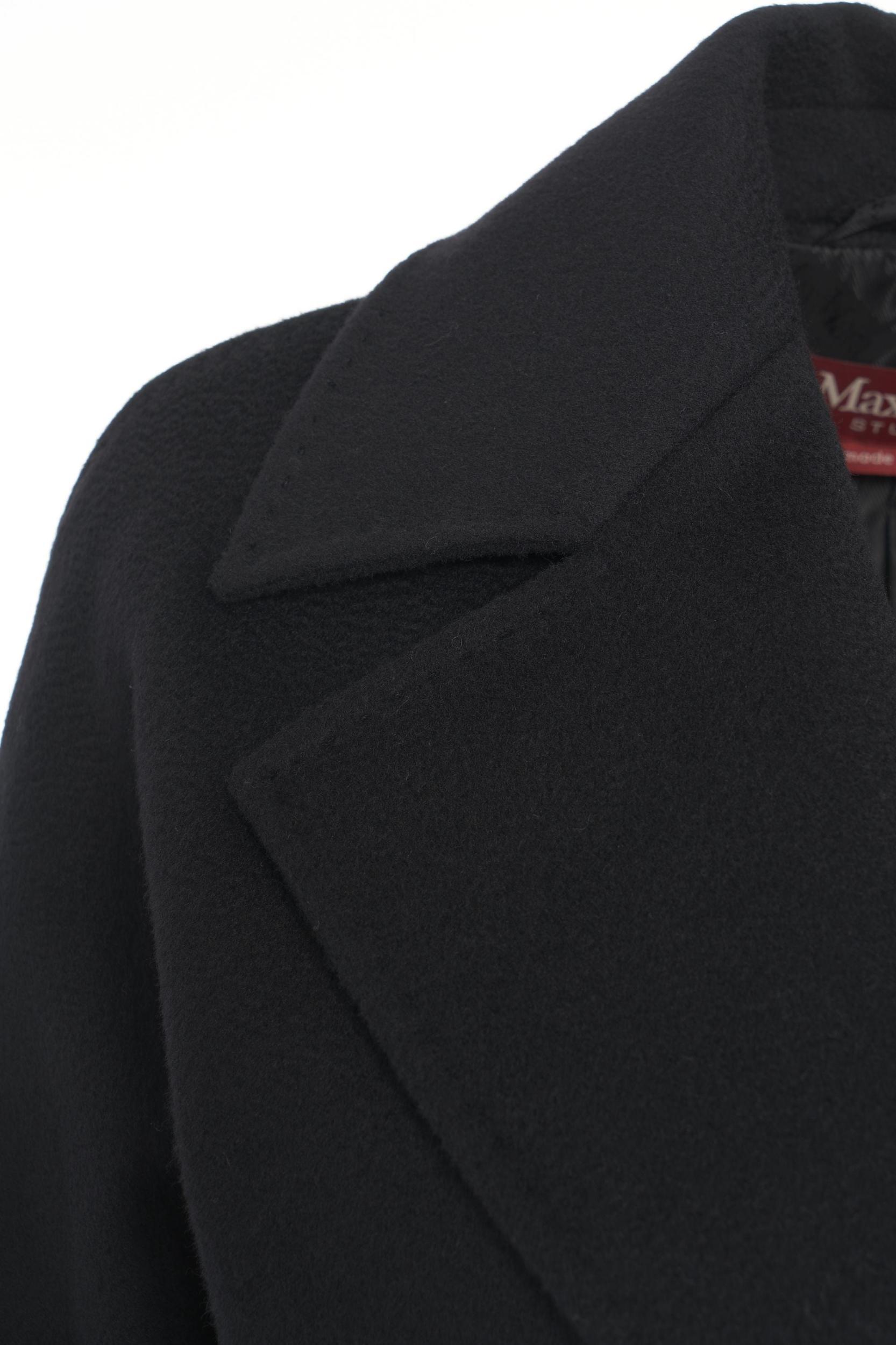Coat with waist belt Product Image