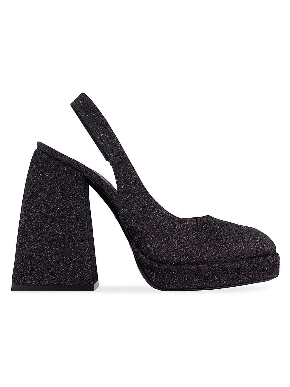 Womens Bulla Jill 120MM Glitter Platform Pumps Product Image