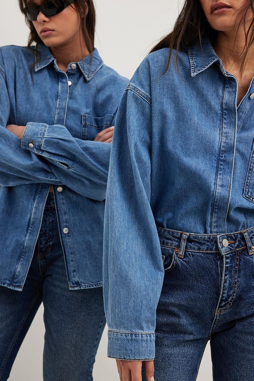 Slim Mid Waist Jeans Product Image