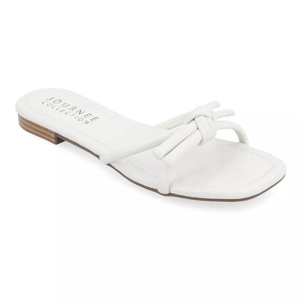 Journee Tru Comfort Foam™ Soma Women's Sandals, Size: 8, Off White Product Image