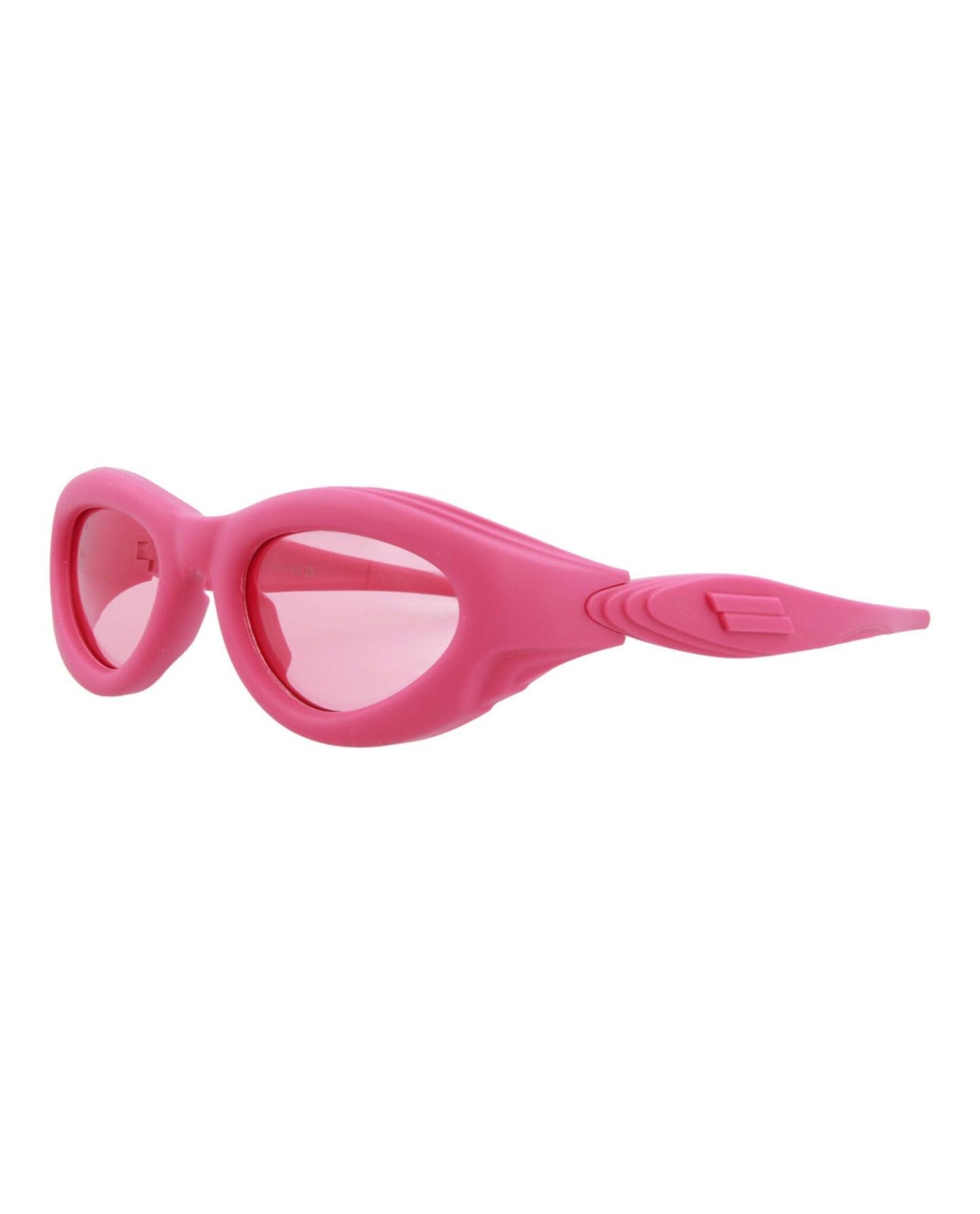 Bottega Veneta Oval-Frame Injection Sunglasses Product Image