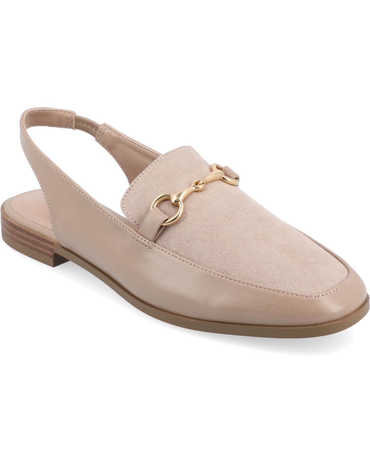 Journee Lainey Women's Tru Comfort Foam™ Flats, Size: 10, Blue Product Image