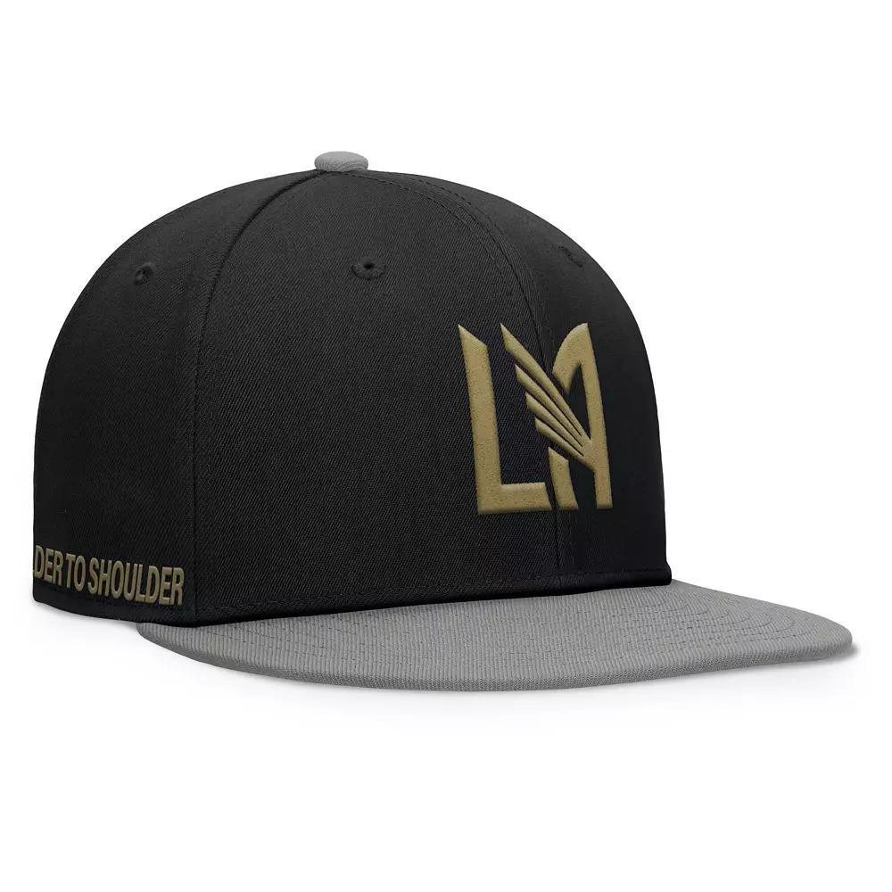 Men's Fanatics Black LAFC Sitter Snapback Hat, Lfc Black Product Image