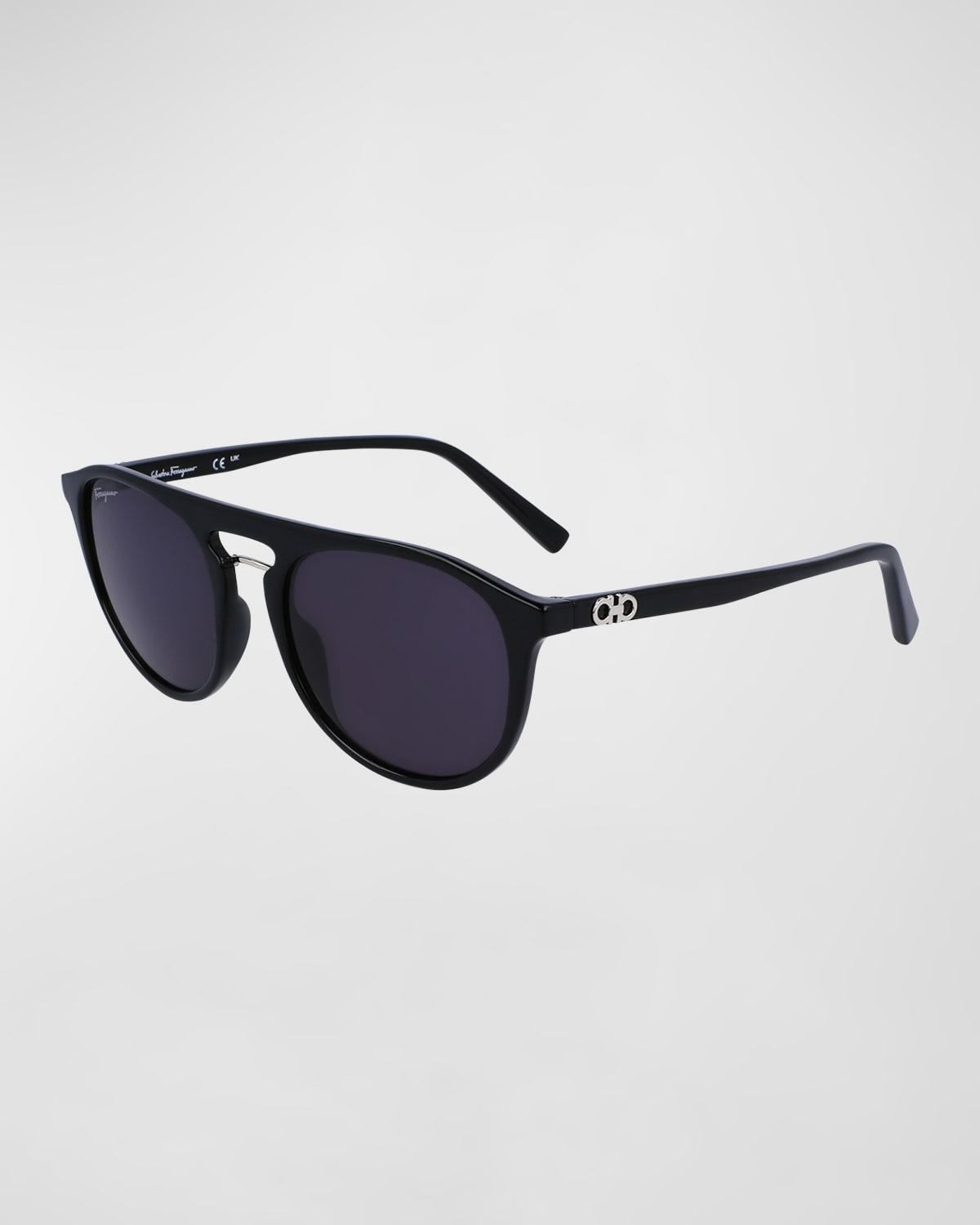 Mens Flat-Top Rectangle Sunglasses Product Image