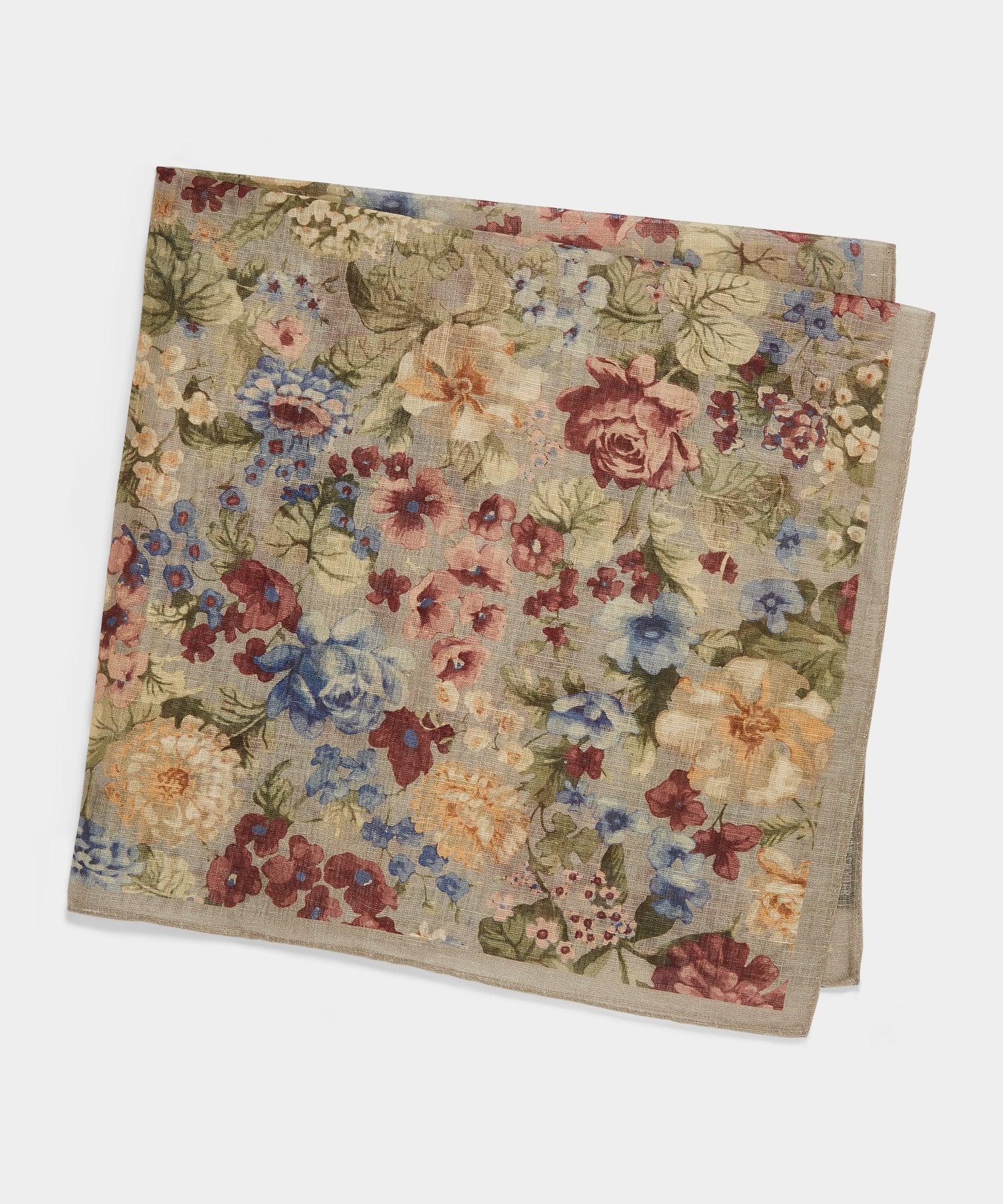 Italian Garden Floral Neckerchief Product Image