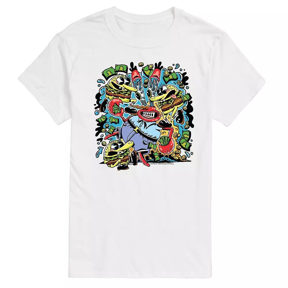Mens SpongeBob SquarePants Mr. K Money Graphic Tee Product Image