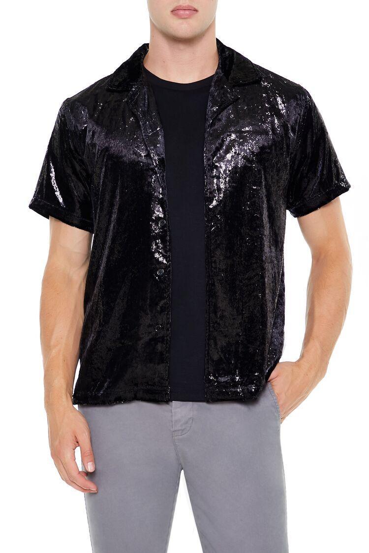 Textured Cuban Collar Shirt | Forever 21 Product Image