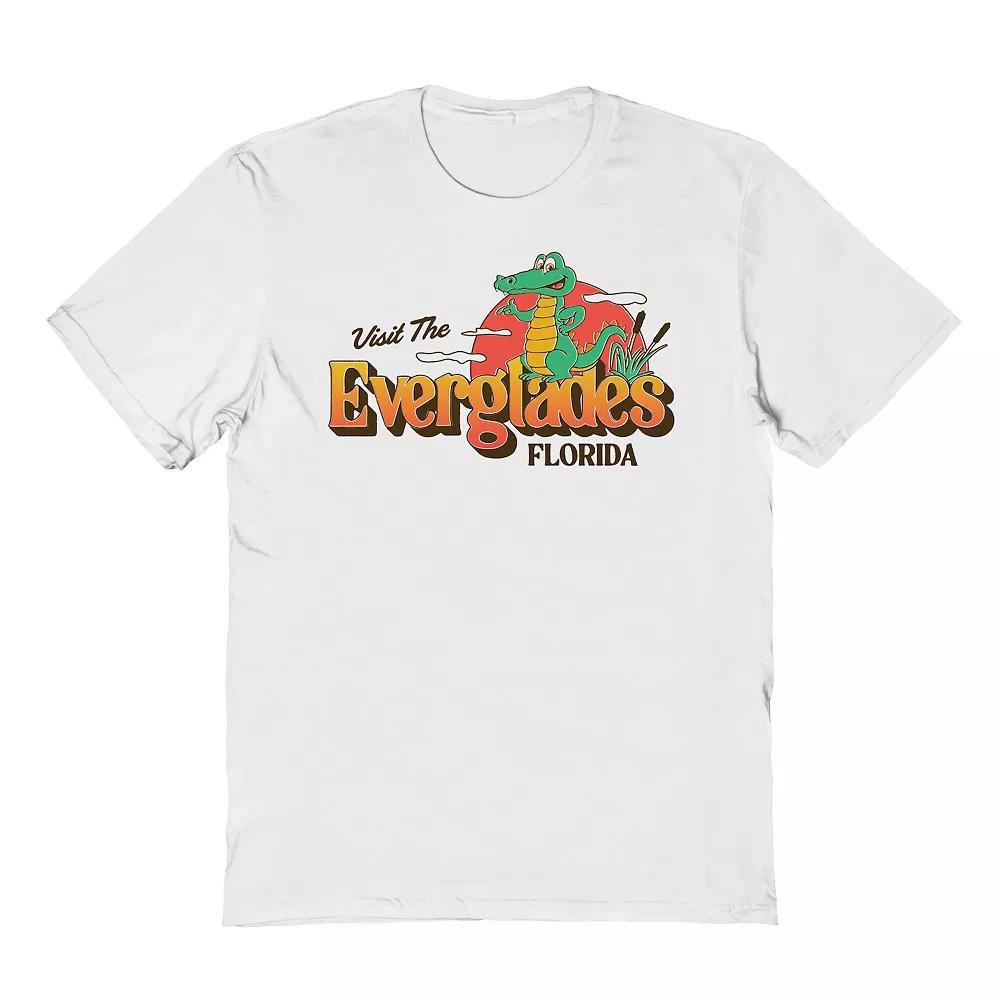 Men's Everglades Graphic Tee, Size: Small, White Product Image