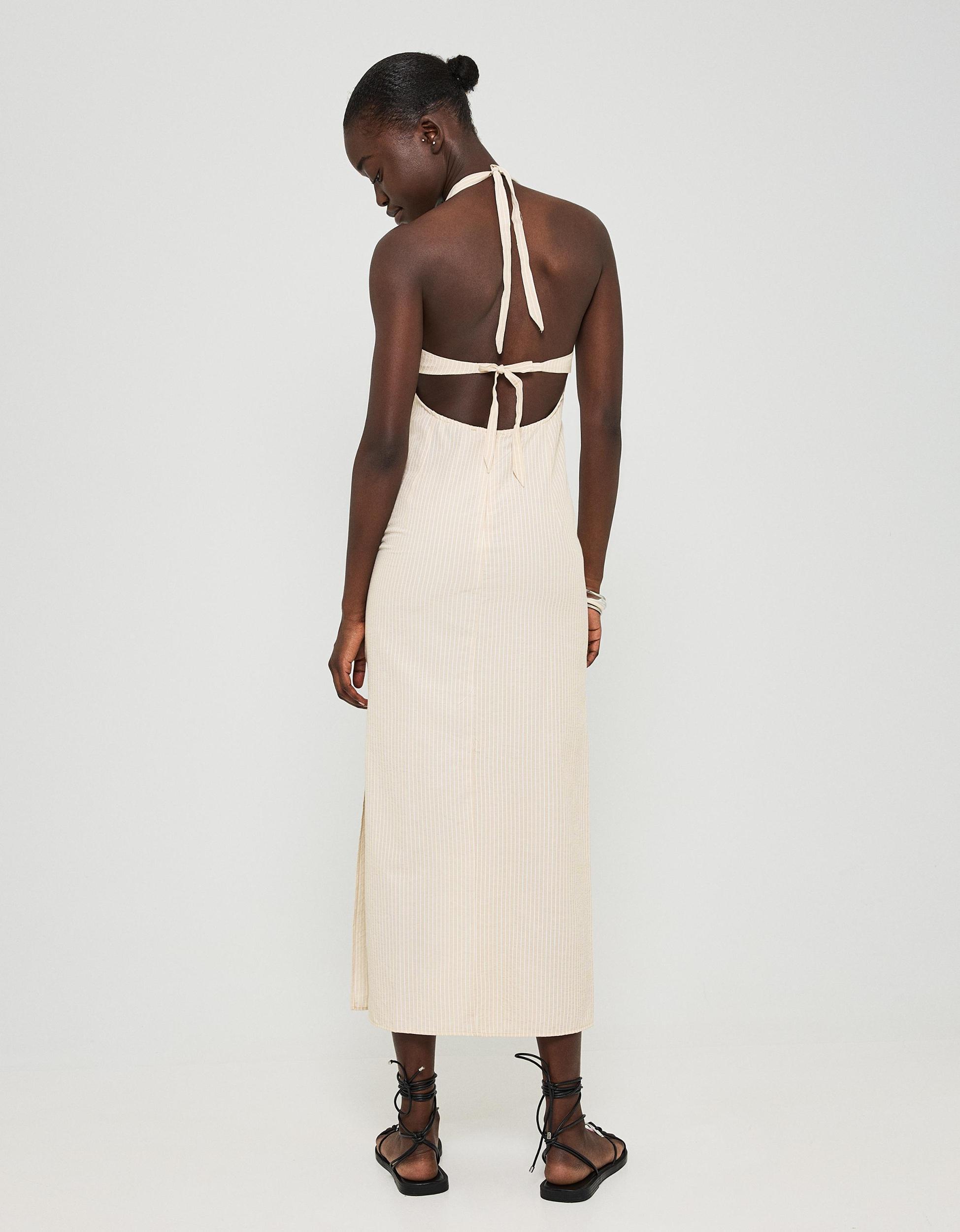 Halter midi dress Product Image