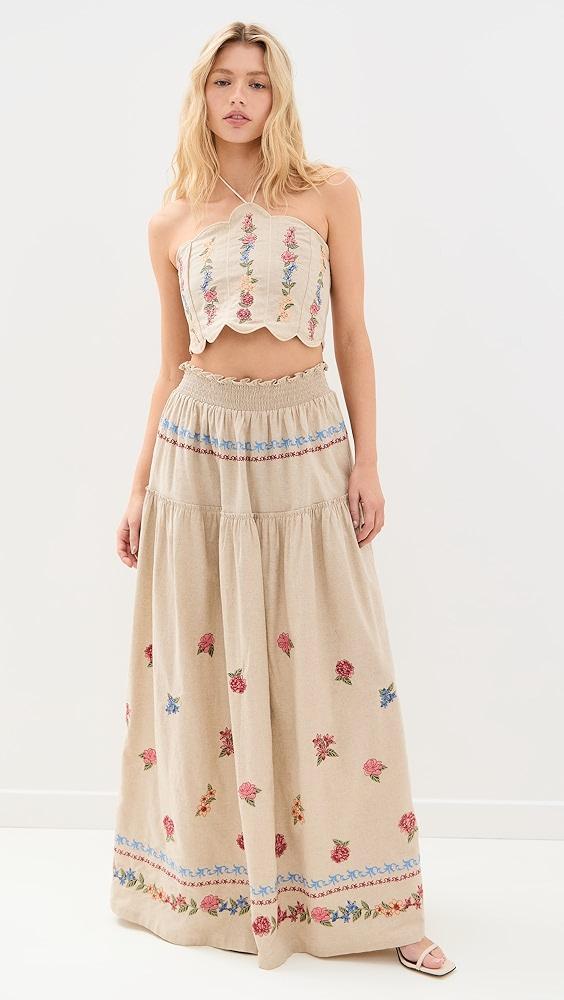 Agua Bendita Serenity Blush Top | Shopbop Product Image