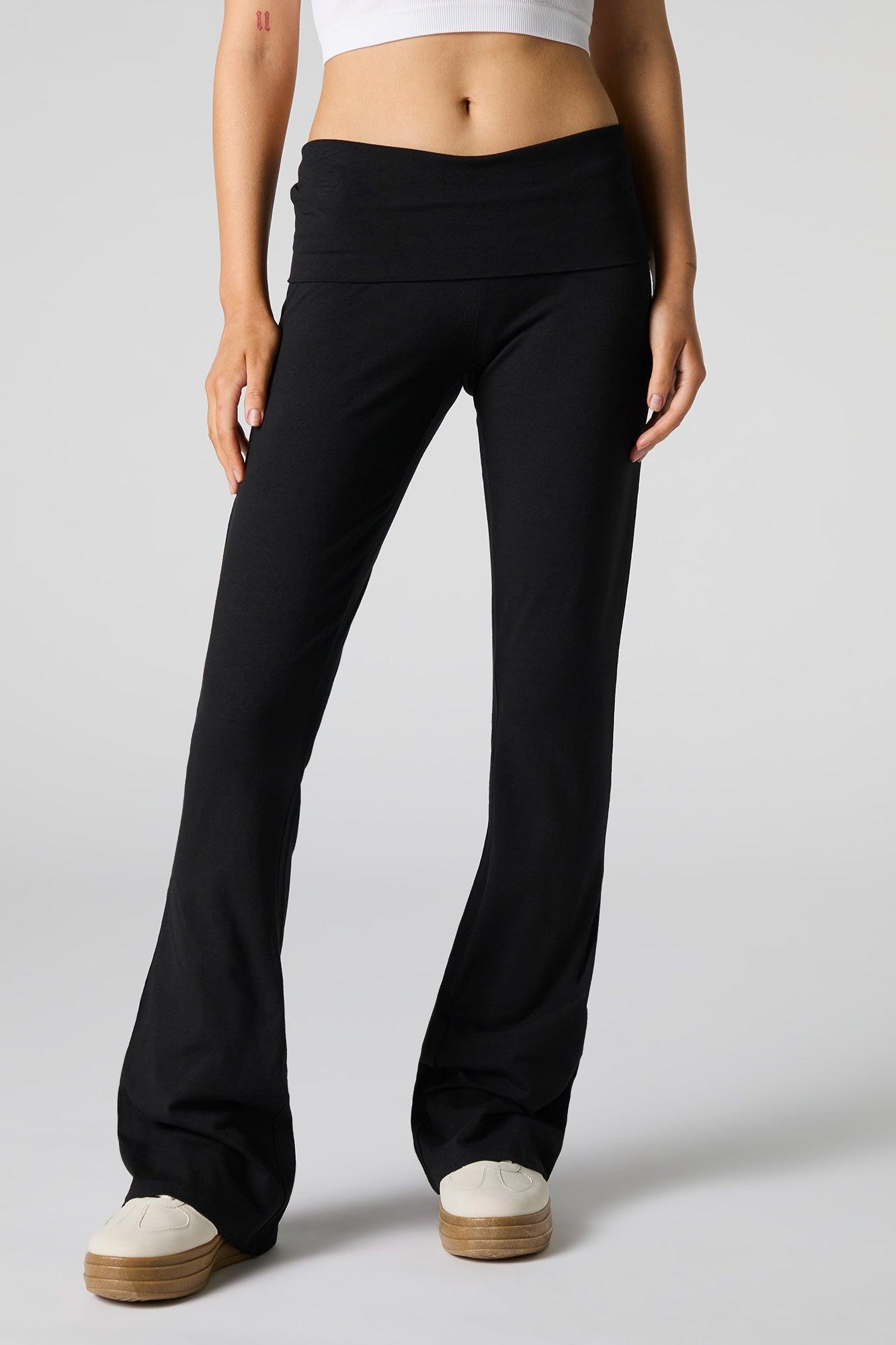 Foldover Flare Pant Female Product Image