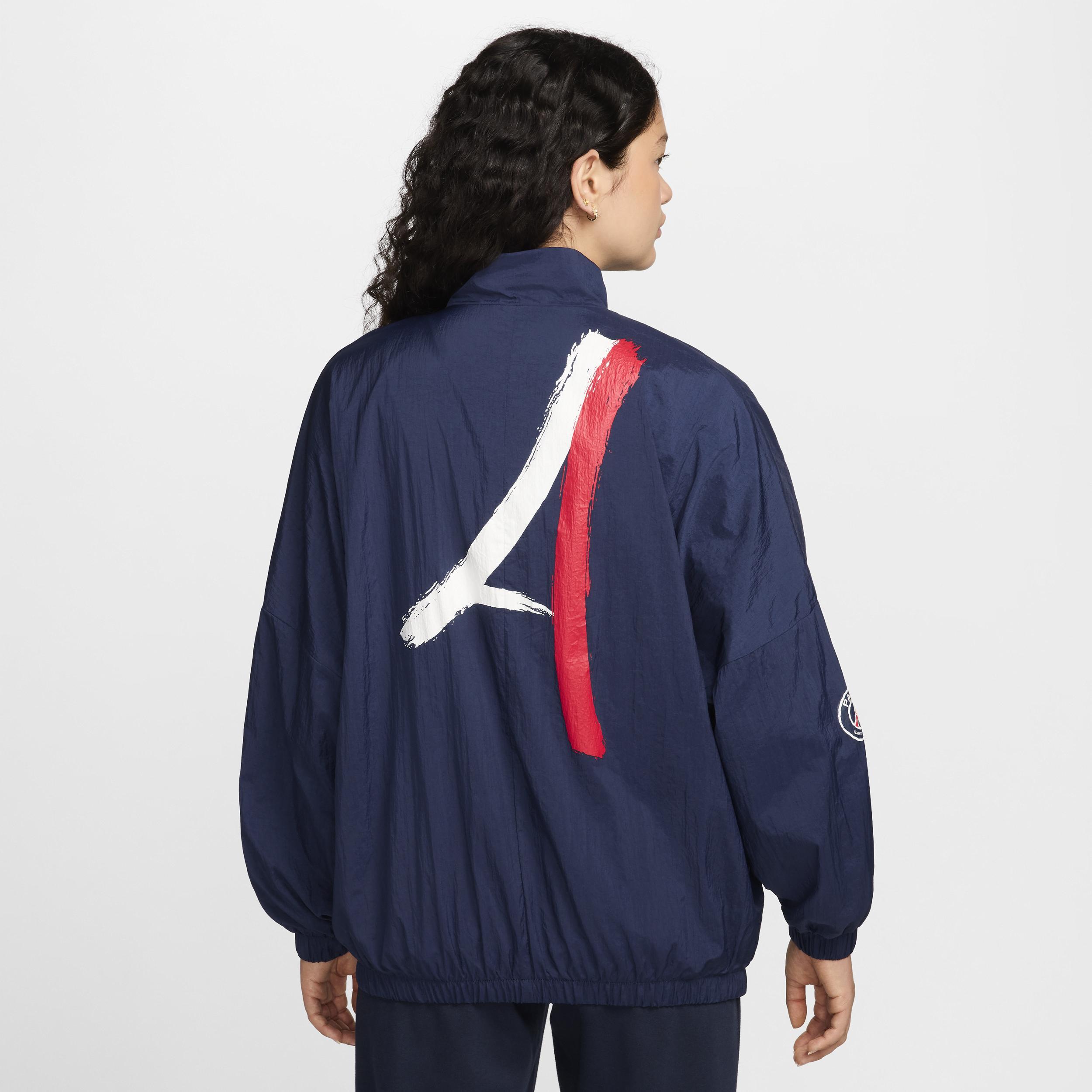 Womens Nike Navy Paris Saint-Germain Essential Windrunner Full-Zip Jacket Psg Blue Product Image