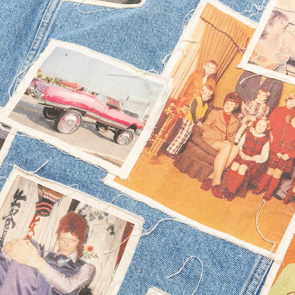 Portrait Denim Jacket - Multi Male Product Image