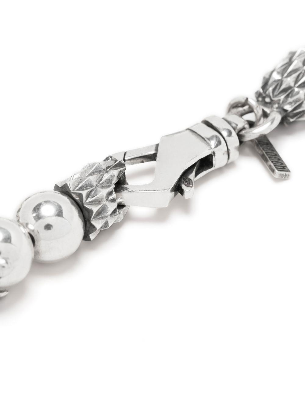 beaded sterling silver bracelet Product Image