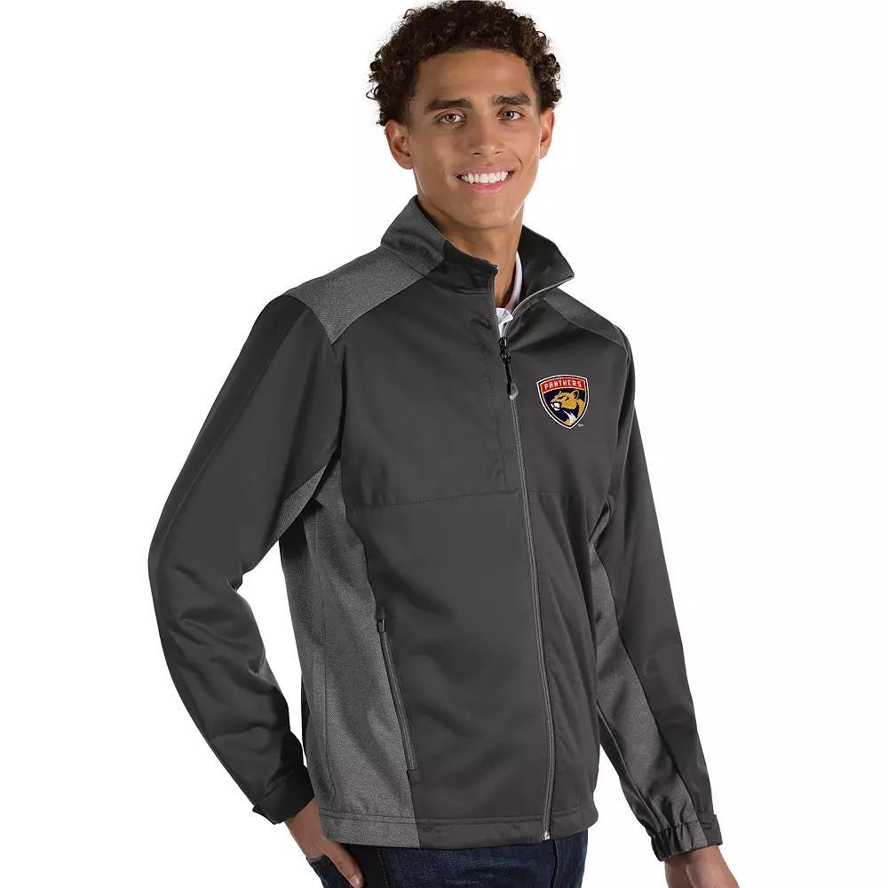Antigua Men's Revolve Florida Panthers Full Zip Jacket, Size: Small, Pnt Gray Product Image