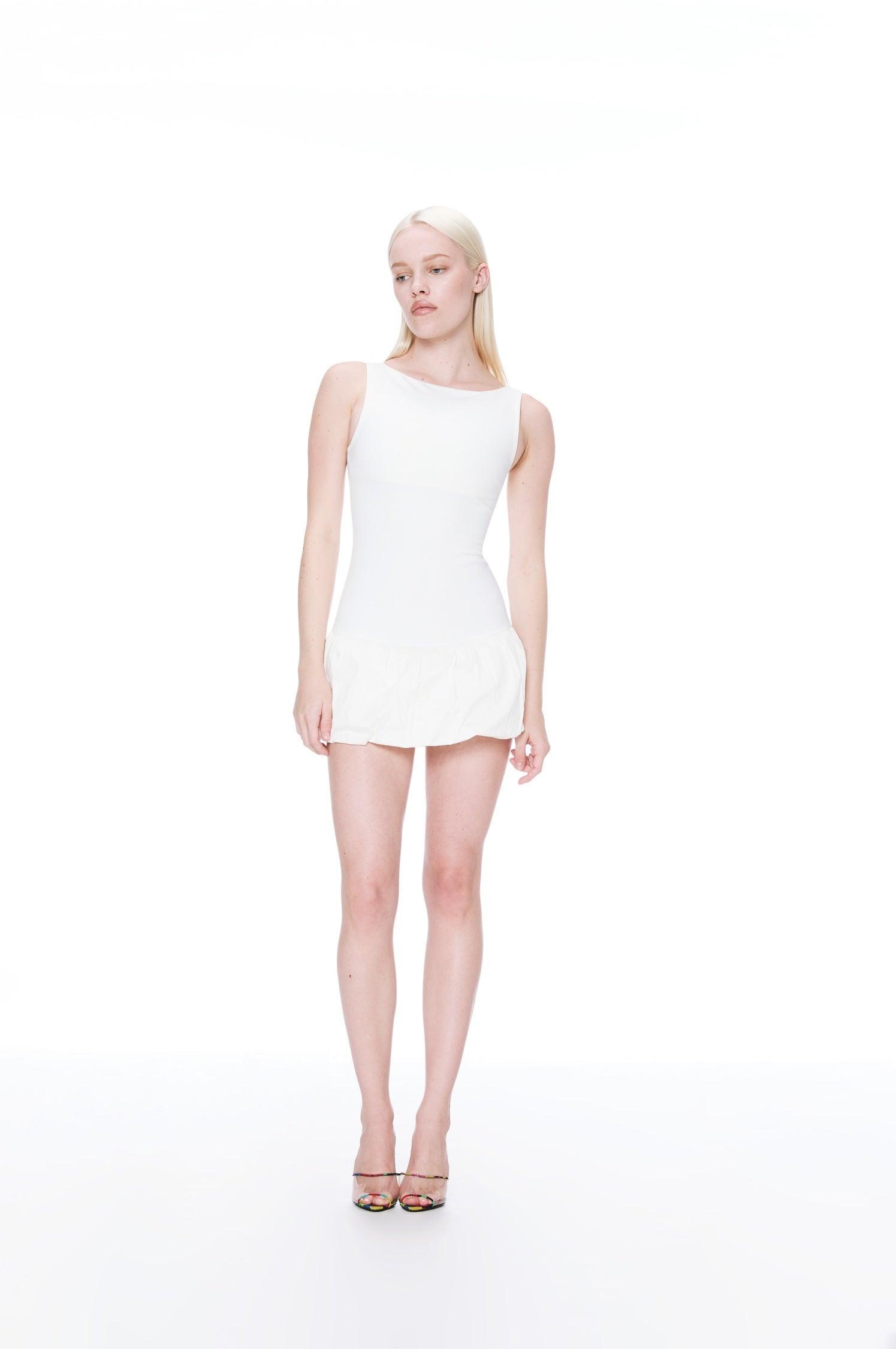 PAMELA DRESS - CREME Product Image
