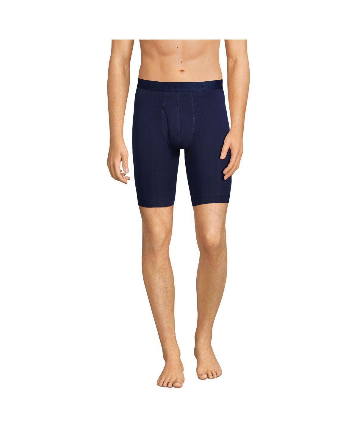 Lands End Mens Longer Flex Performance Boxer Brief 3 pack Product Image