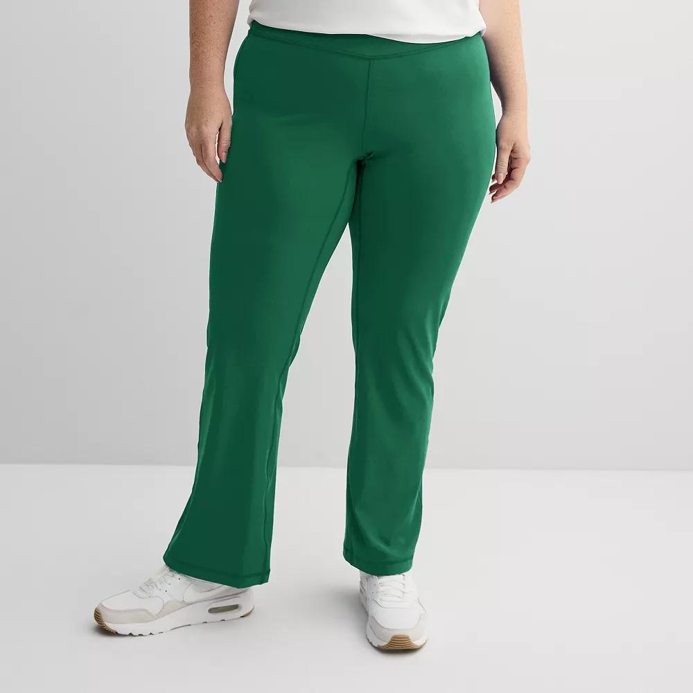 Plus Size Tek Gear® Ultrastretch Bootcut Pants, Women's, Size: 1XL, Blue Crayon Product Image