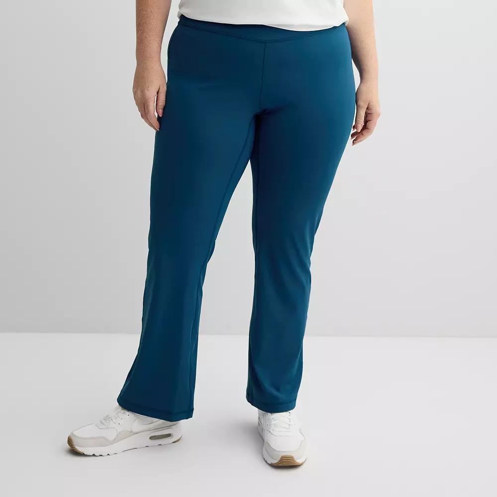 Plus Size Tek Gear® Ultrastretch Bootcut Pants, Women's, Size: 1XL, Blue Crayon Product Image