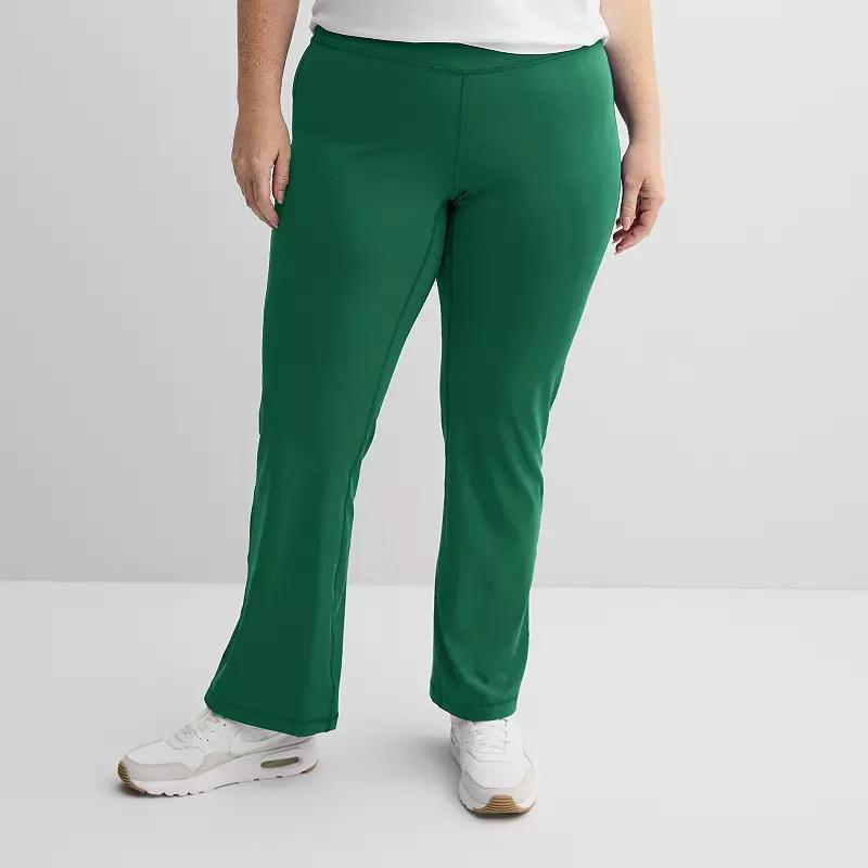 Plus Size Tek Gear® Ultrastretch Bootcut Pants, Women's, Size: 1XL, Blue Crayon Product Image