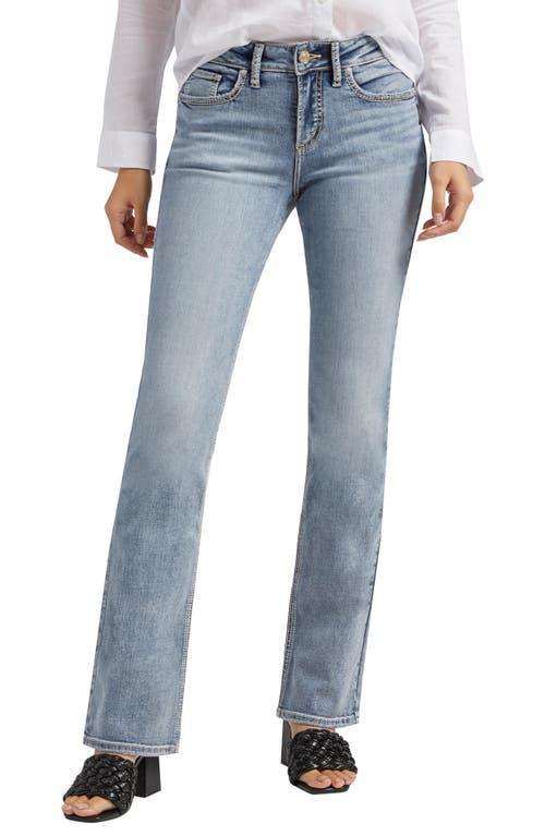 Silver Jeans Co. Suki Mid Rise Power Stretch Slim Bootcut Jeans Product Image