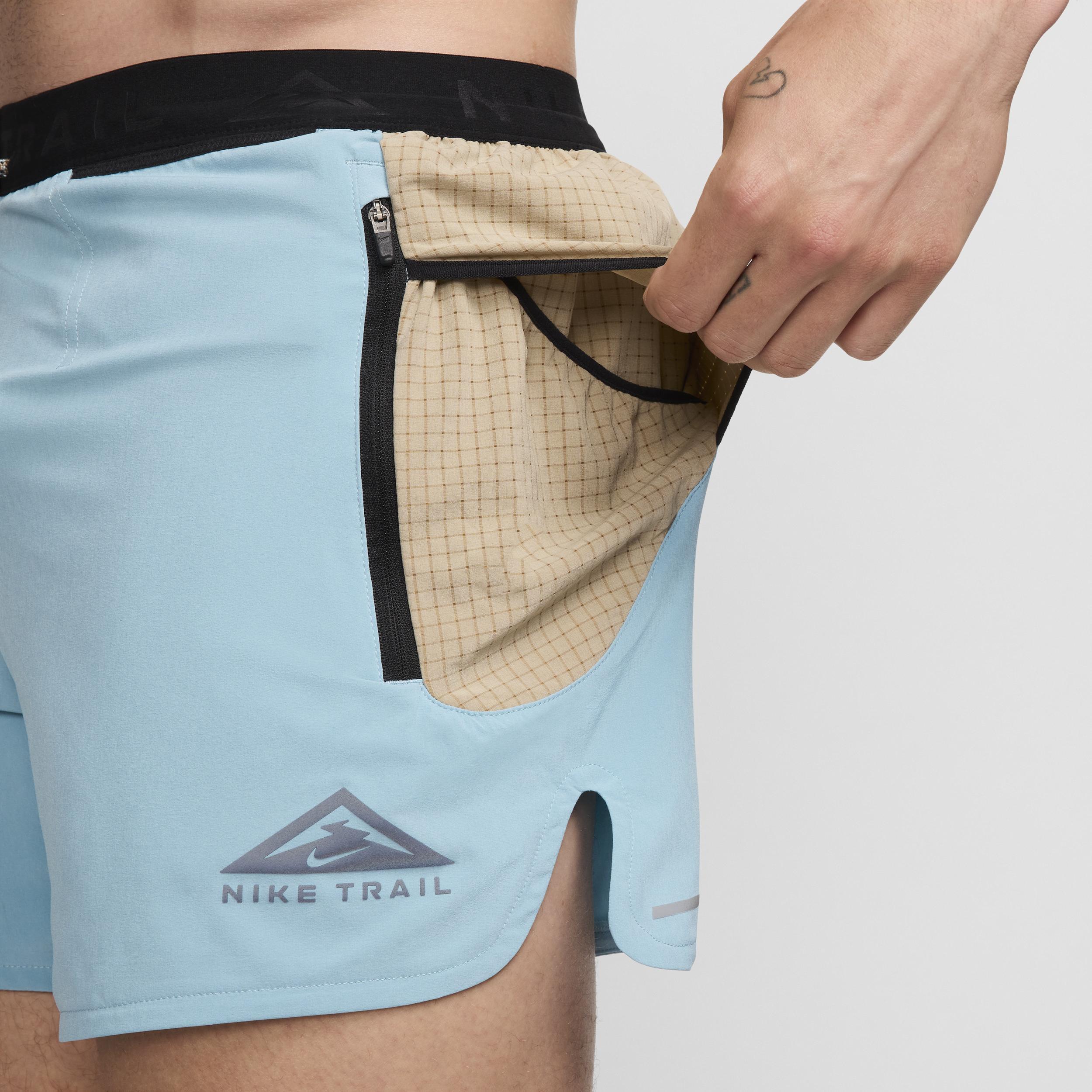 Nike Men's Trail Second Sunrise Dri-FIT 5" Brief-Lined Running Shorts Product Image