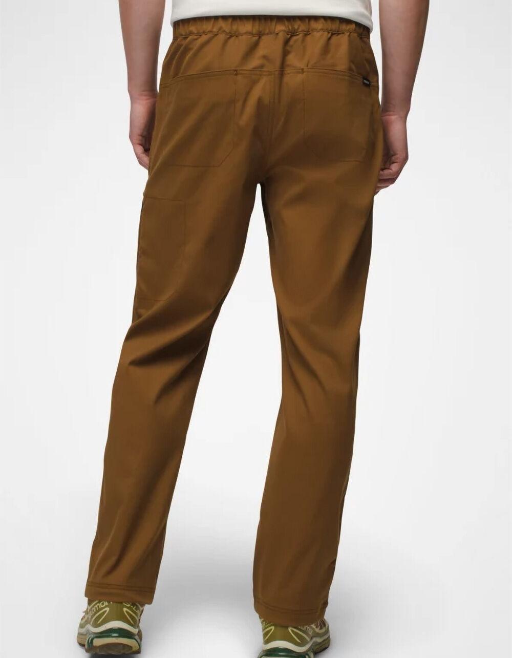 PRANA Stretch Zion™ Top-Out Mens Straight Pants - BROWN Product Image