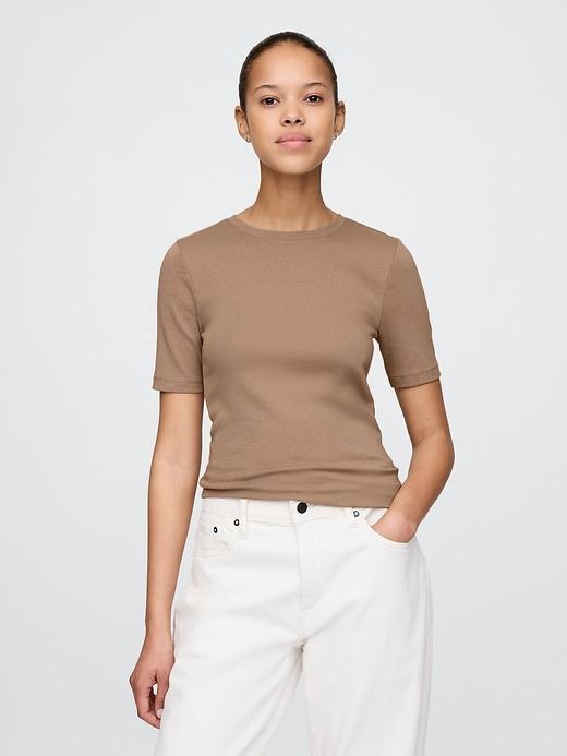 Modern Crewneck T-Shirt Product Image