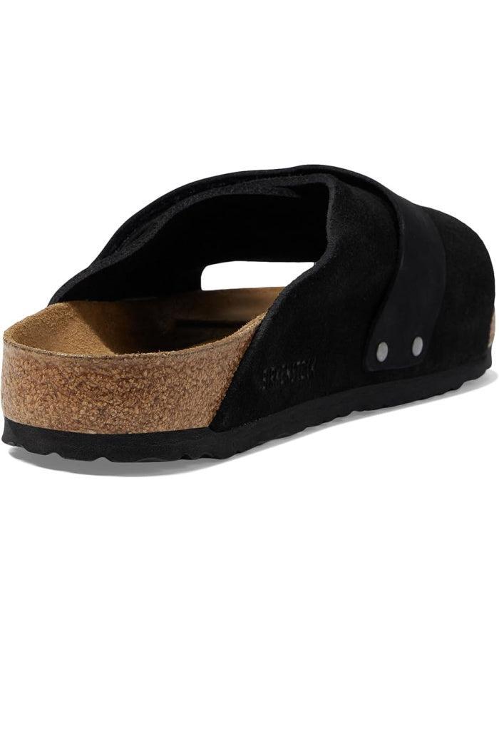 Birkenstock Kyoto Narrow Width in Black Suede Product Image