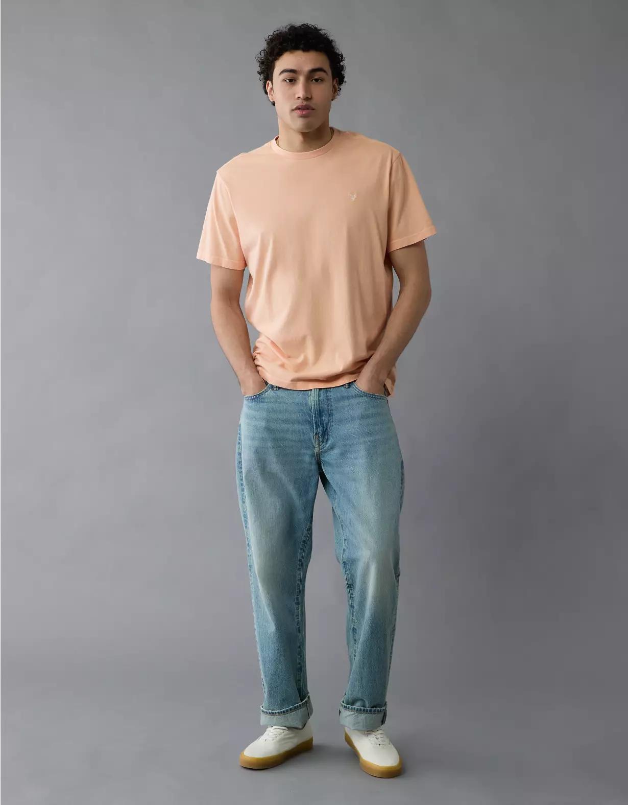 AE Logo Lived-In T-Shirt Product Image