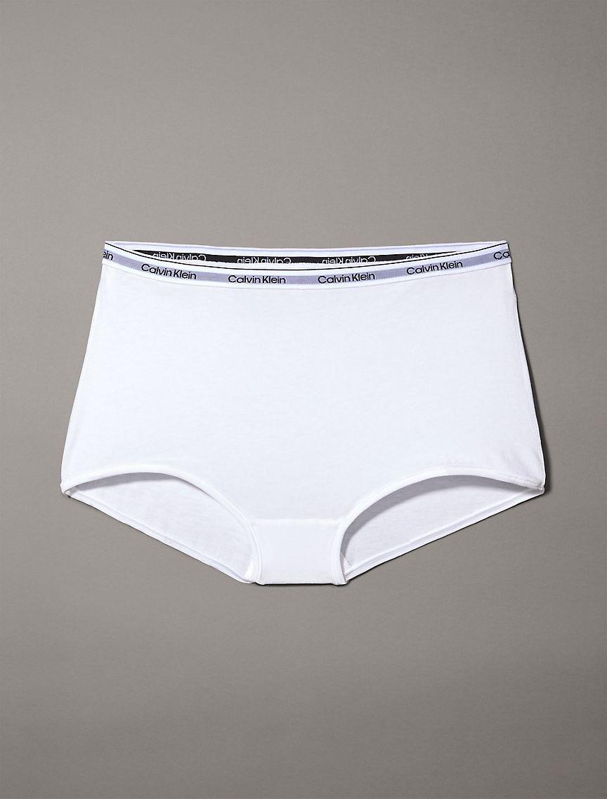 Calvin Klein Womens Modern Logo Boyshort - Purple Product Image